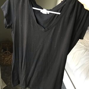 Basic Black V-Neck